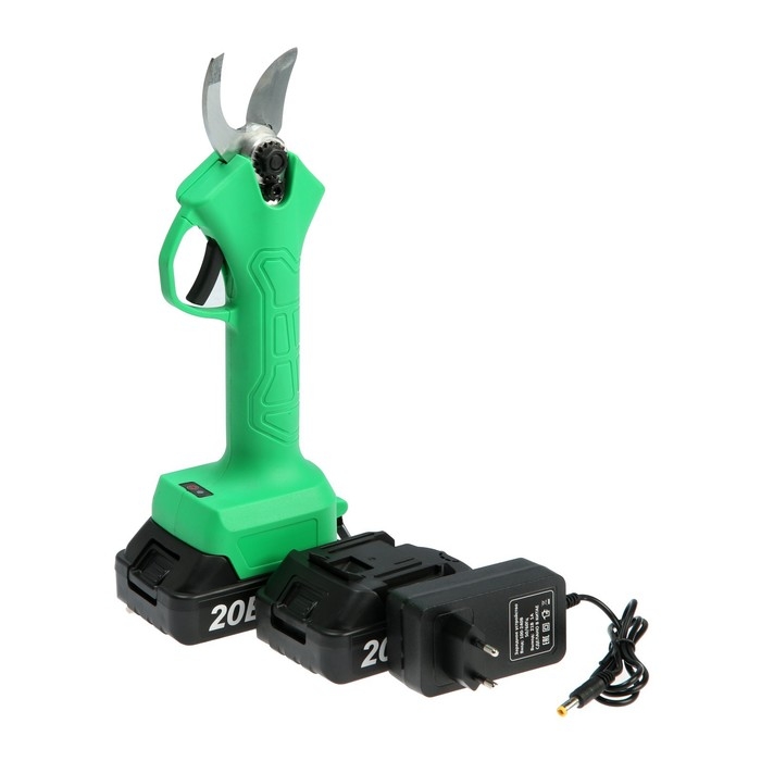 Секатор аккумуляторный ZITREK GreenNer 20, 20 В, 2х1.5 Ач, Li-ion, кейс Секатор аккумуляторный ZITREK GreenNer 20, 20 В, 2х1.5 Ач, Li-ion, кейс