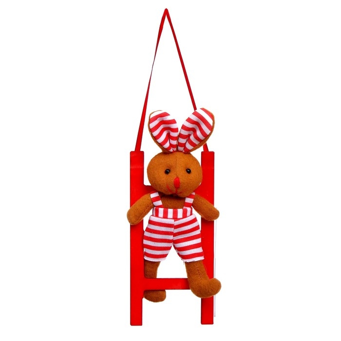 Мягкая игрушка &laquo;Кролик на лестнице&raquo;, виды МИКС