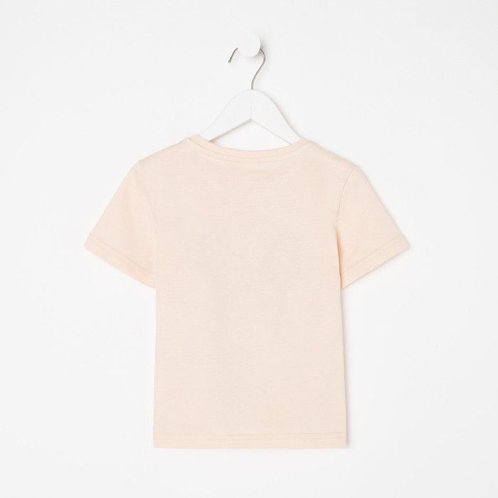 Футболка детская KAFTAN "Dog" р.32 (110-116), бежевый