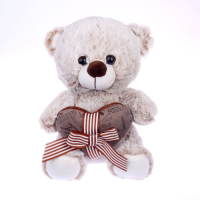 Мягкая игрушка &laquo;Мишка с сердцем&raquo;, 25 см, цвета МИКС