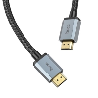 Кабель видео Hoco US03, HDMI 2.0, HDMI(m)-HDMI(m), 1 м, чёрный Кабель видео Hoco US03, HDMI 2.0, HDMI(m)-HDMI(m), 1 м, чёрный