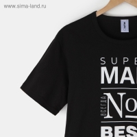 Футболка мужская KAFTAN "Man", чёрный, р. 46