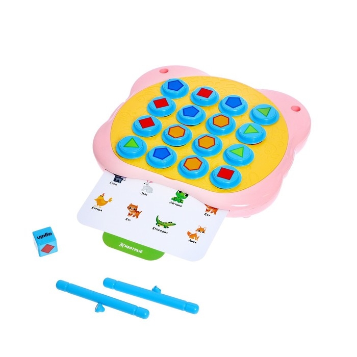 Развивающий набор &laquo;Мемори-рыбалка&raquo;, магнитная рыбалка, 2 удочки, игровая основа, карточки