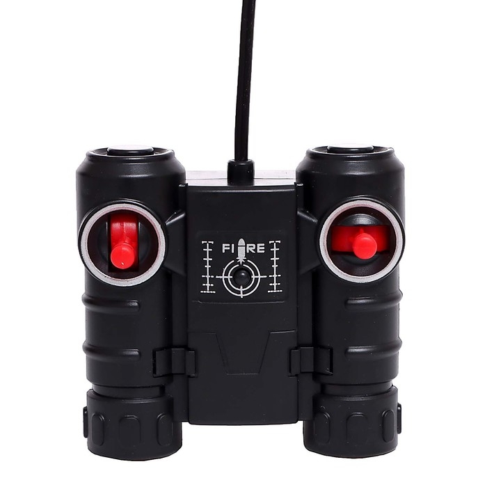 Танк радиоуправляемый &laquo;Баттл&raquo;, стреляет, эффект дыма, цвет коричневый