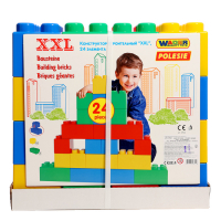Конструктор строительный XXL, 24 детали Конструктор строительный XXL, 24 детали