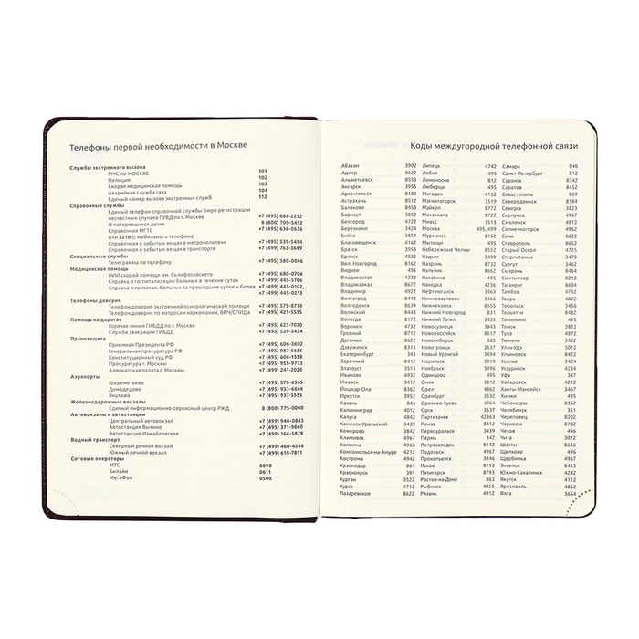 Ежедневник недатированный, твердая обложка кожзам с поролоном, термо тиснение, перфорация, ляссе, кремовый блок 70 г/м2, коричневый