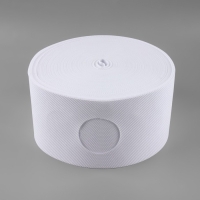 Шторная лента с отверстиями для люверсов, d = 5 см, 10 см, 50 &plusmn; 1 м, цвет белый