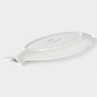 Блюдо фарфоровое Magistro &laquo;Рыбка&raquo;, 35&times;16,5&times;3 см, цвет белый