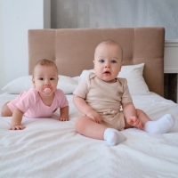 Комплект детский (боди, шорты) MINAKU, цвет бежевый, рост 68-74 см Комплект детский (боди, шорты) MINAKU, цвет бежевый, рост 68-74 см