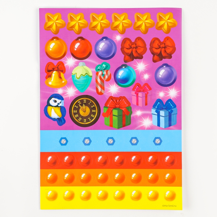 Роспись по дереву на новый год &laquo;Новогодняя ёлочка&raquo;, новогодний набор для творчества