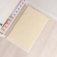 Коврик для дома Доляна &laquo;Букли&raquo;, 50&times;80 см, цвет молочный