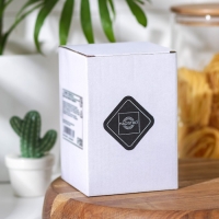 Банка стеклянная для сыпучих продуктов Magistro &laquo;Эко&raquo;, 550 мл, 8,5&times;12,5 см