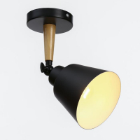 Спот "Цилиндр малый" 1x40Вт E27 черный 12х20х20 см Спот "Цилиндр малый" 1x40Вт E27 черный 12х20х20 см