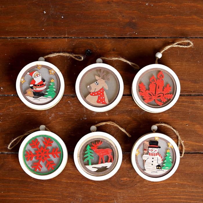 Световой декор с подвеской &laquo;Сказка&raquo; 7,8 см, МИКС