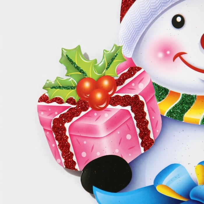 Топпер декоративный "Снеговик" 22,5х70,5 см