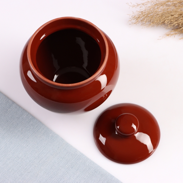 Набор горшков Набор горшков "Подарочный с ухватом" 4х0,85л, стандарт