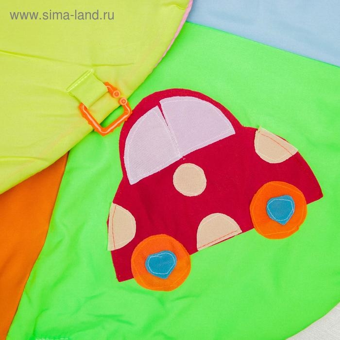 Развивающий коврик с дугами «Путешествие», 85х85 см, Крошка Я Развивающий коврик с дугами «Путешествие», 85х85 см, Крошка Я