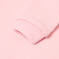 Лонгслив детский, цвет розовый, рост 68