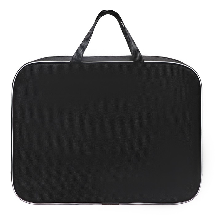 Папка с ручками текстильная А4, 350 х 270 х 70 мм, Calligrata "Глаза аниме"