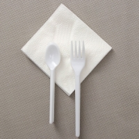 Набор пластиковой одноразовой посуды на 6 персон Не ЗАБЫЛИ! «Чайный №2», цвет белый, чёрный Набор пластиковой одноразовой посуды на 6 персон Не ЗАБЫЛИ! «Чайный №2», цвет белый, чёрный