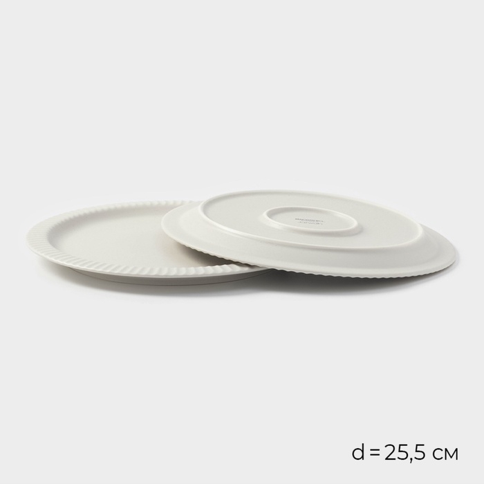 Набор посуды Magistro Jarwah Lausanne, 16 предметов, фарфор, серый Набор посуды Magistro Jarwah Lausanne, 16 предметов, фарфор, серый