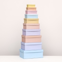 Набор коробок 10 в 1 "На рассвете", 30 х 19 х 11,5 - 11 х 6,5 х 4 см Набор коробок 10 в 1 "На рассвете", 30 х 19 х 11,5 - 11 х 6,5 х 4 см