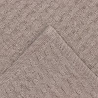 Набор кухонных полотенец Доляна, цвет тёмно-серый, 35х60см-2шт, 100% хл, вафля, 220 гр/м2