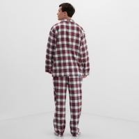 Пижама мужская из фланели (рубашка и брюки) KAFTAN р.54