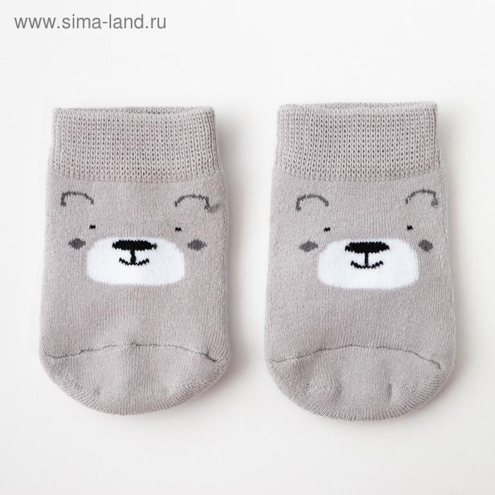 Носки детские махровые Крошка Я &laquo;Мишка&raquo;, размер 10-12 см