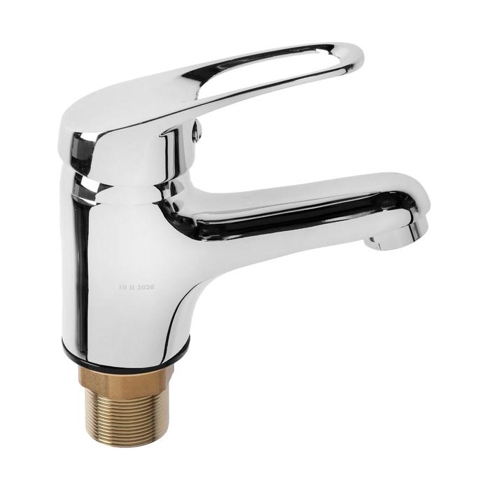 Смеситель для раковины Смеситель для раковины "ЦС-СМ" ЭП400804, однорычажный, на шпильке, хром