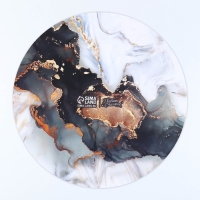 Подложка под торт усиленная, кондитерская упаковка, &laquo;Мрамор&raquo;, 28 см, 2.5 мм