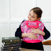 Набор первоклассника 40 предметов Calligrata "Единороги", в папке Набор первоклассника 40 предметов Calligrata "Единороги", в папке