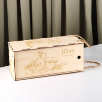 Набор подарочный «Винная коллекция», стеклянный, 4 предмета: 4 менажницы h=31 см Набор подарочный «Винная коллекция», стеклянный, 4 предмета: 4 менажницы h=31 см