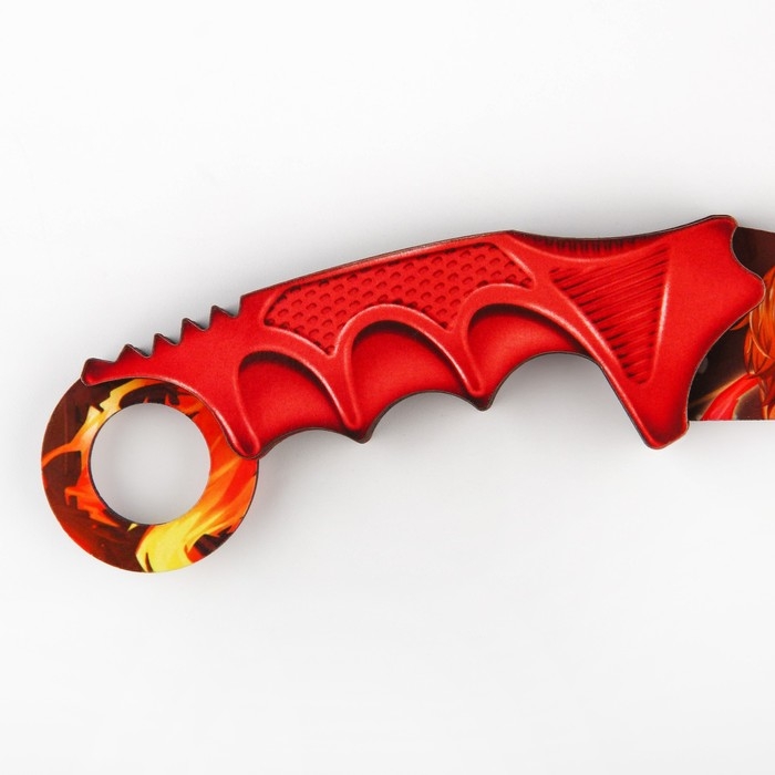 Сувенир, деревянное оружие, керамбит &laquo;Парень аниме&raquo;, 18 см.