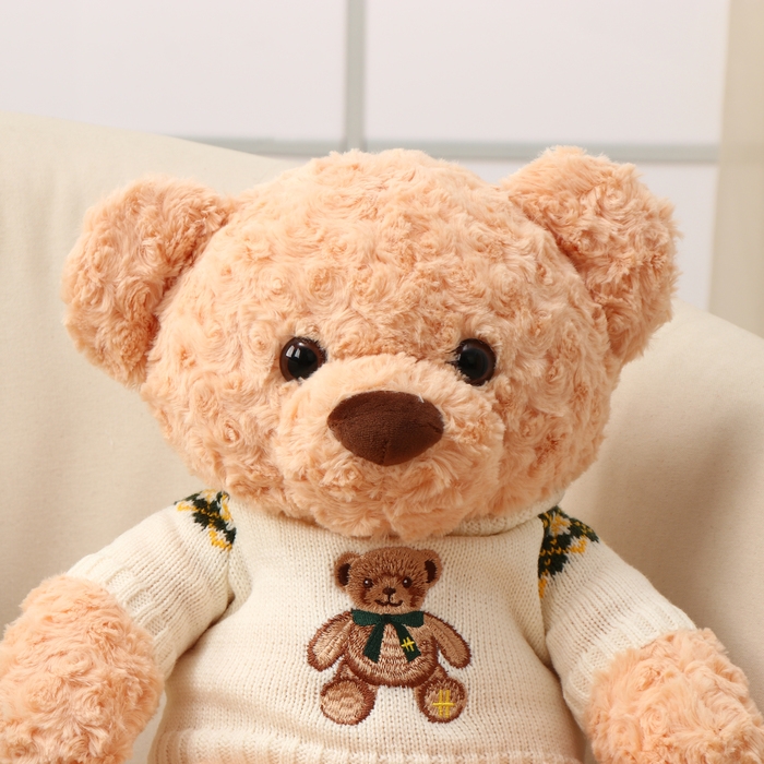Мягкая игрушка &laquo;Медведь&raquo;, в кофте, 50 см, цвет бежевый