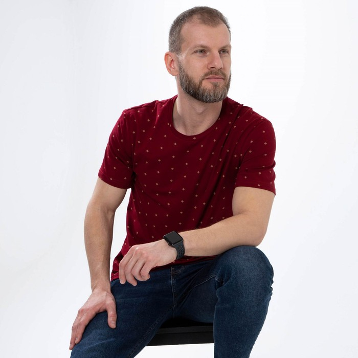 Футболка SL LOGO, 50, бордовый Футболка SL LOGO, 50, бордовый