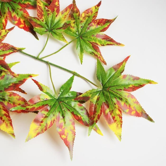Декор &laquo;Листья на ветке&raquo; цвет жёлто-коричнево-зелёный