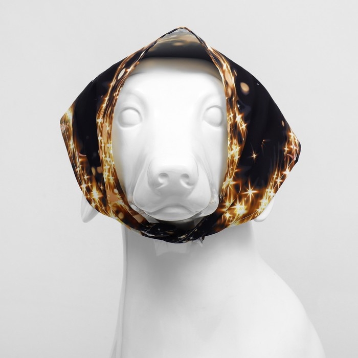 Новый год. Бандана для животных Новый год. Бандана для животных "Merry christmas", размер S (ОШ до 42 см)