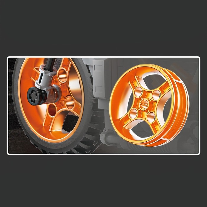 Конструктор Мото &laquo;Спортивный мотоцикл&raquo;, 266 деталей