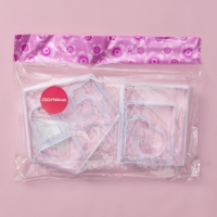 Формы для печенья новогодние Доляна &laquo;Пряничный домик&raquo;, набор 8 предметов, пластик, белые