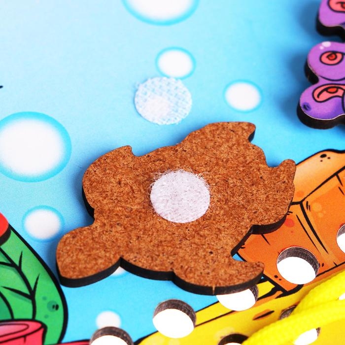 Шнуровка с липучками &laquo;Аквамир&raquo;