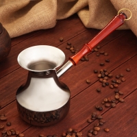 Турка для кофе медная &laquo;Цельная&raquo;, 0,6  л