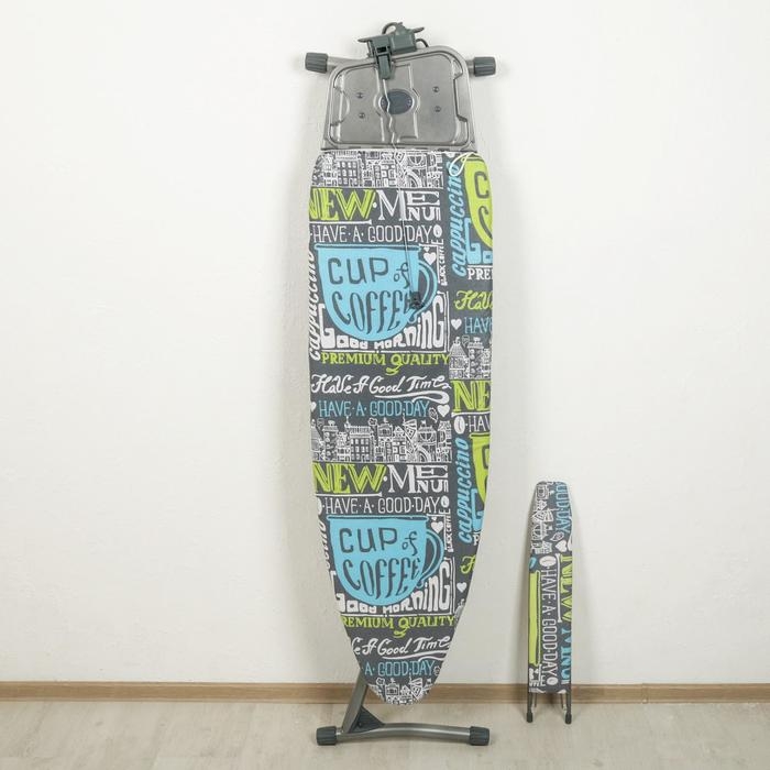 Доска гладильная Nika &laquo;Ника 11 тефлон&raquo;, 123&times;40 см, регулируемая высота до 100 см, рисунок микс