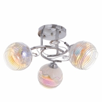 Люстра "Бренда" 3х40Вт Е27 хром МОДЕЛЬ: 2800084 Люстра "Бренда" 3х40Вт Е27 хром МОДЕЛЬ: 2800084