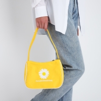 Сумка молодёжная на молнии, цвет жёлтый Сумка молодёжная на молнии, цвет жёлтый