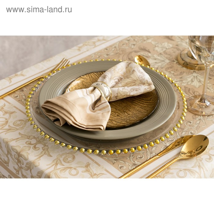 Набор столовый "Этель" Классика, скатерть 220х150 см, салф. 40*40 см-12 шт с ГМВО, 100% хл