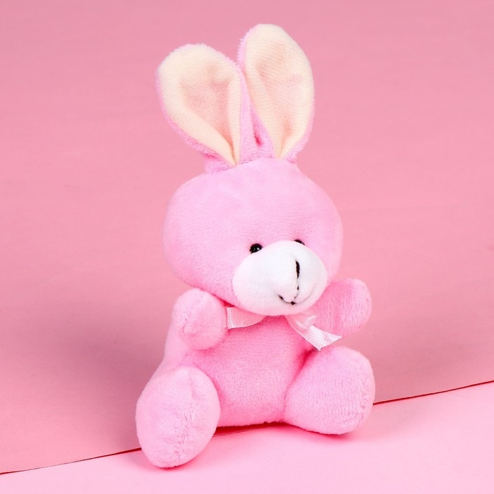 Мягкая игрушка «Ты как первое свидание», заяц, цвета МИКС Мягкая игрушка «Ты как первое свидание», заяц, цвета МИКС