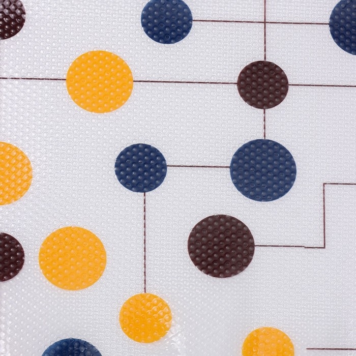 Коврик противоскользящий Доляна Color, 30&times;150 см