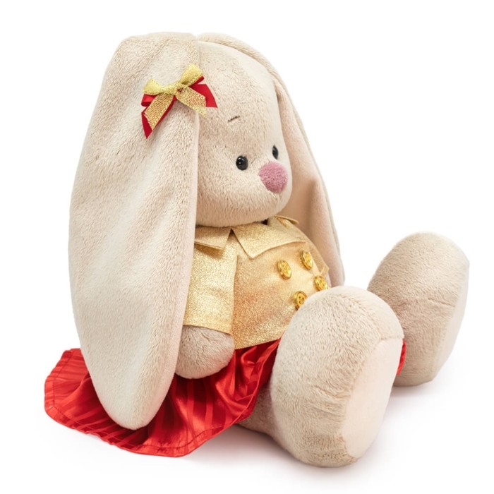 Мягкая игрушка &laquo;Зайка Ми&raquo;, в золотом жакете, 18 см