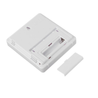 Термометр Luazon LTR-14, электронный, датчик температуры, датчик влажности, белый